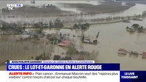 Crues dans le Lot-et-Garonne: pas de victime mais des dégâts matériels importants, assure la préfecture