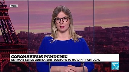 German army medics arrive in Portugal to help fight coronavirus pandemic