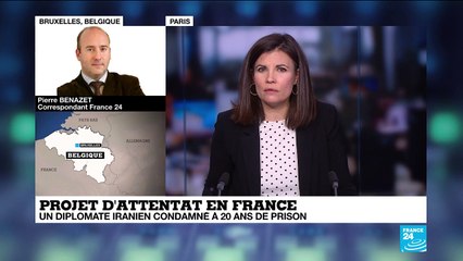 Projet d'attentat en France : 20 ans de prison contre un diplomate iranien