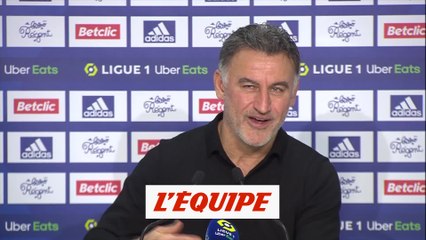 Galtier : « Beaucoup plus de réalisme de notre part » - Foot - L1 - LOSC