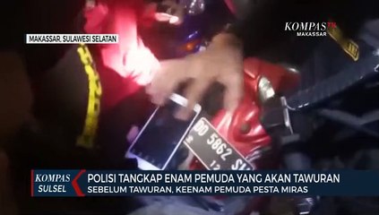 Polisi Tangkap Enam Pemuda Yang Akan Tawuran