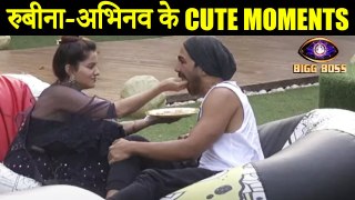 Rubina Dilaik Feeds Abhinav Shukla With Her Hands In A Romantic Style | Bigg Boss 14