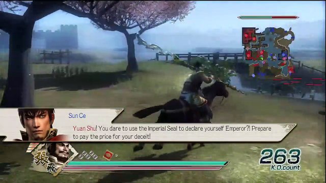 Dynasty Warriors 6 Zhang Fei Ep. 3 Chapter 3 - Campaign Against Yuan Shu (Eng. Ver)