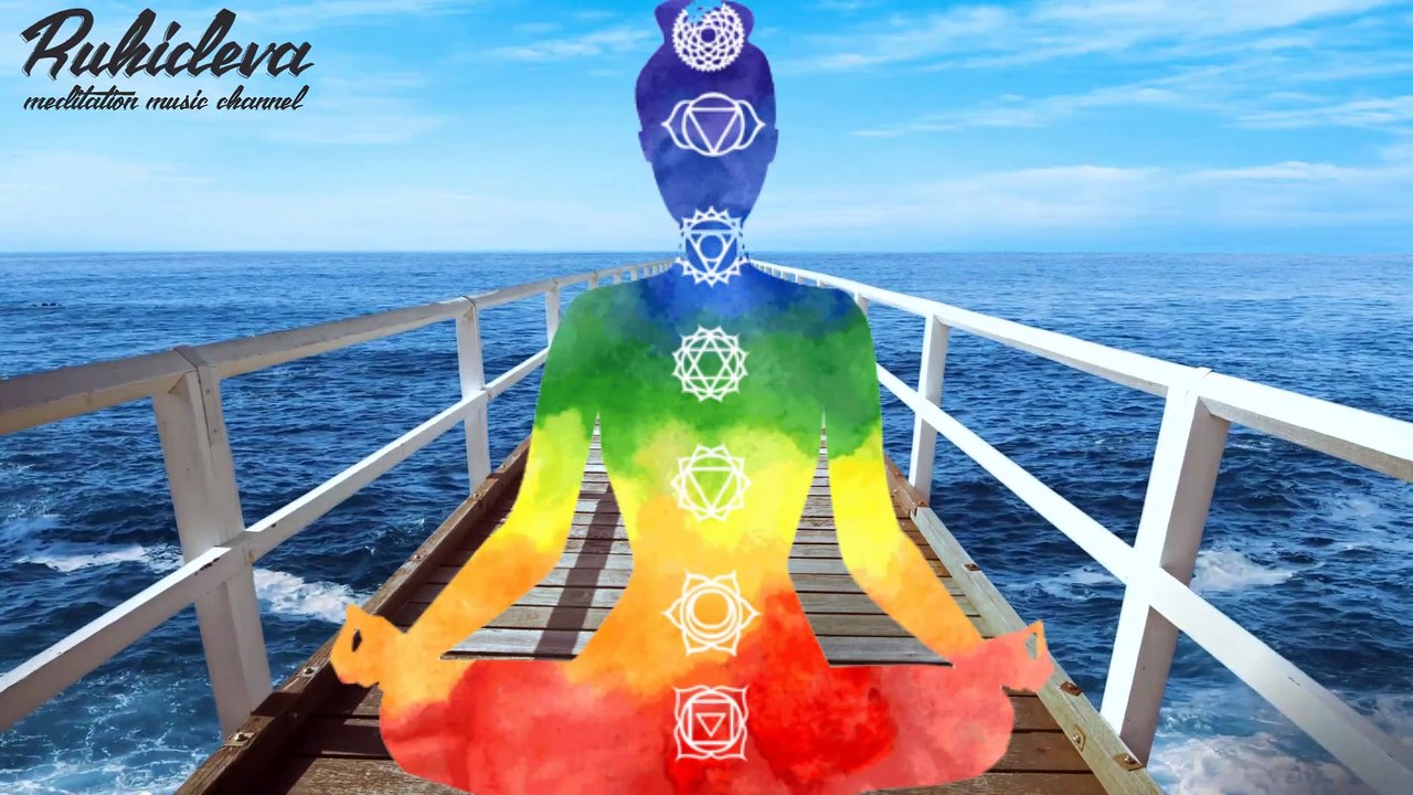 30 Min. Meditation Music With Ocean Waves , Stress Relief Relaxing Music, Spa Music, Yoga Music