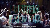 El rap de Colau para las elecciones catalanas del 14-F