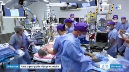 États-Unis : une triple greffe visage et mains est un succès
