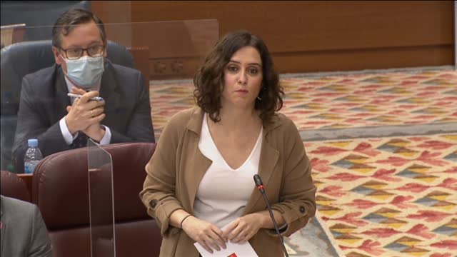 Ayuso califica de vergüenza nacional los 'sabotajes' en el Zendal y acusa a los cercanos a los grupos de izquierda