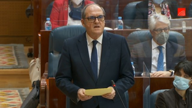 Gabilondo afea a Ayuso que lleve dos años prorrogando Presupuestos