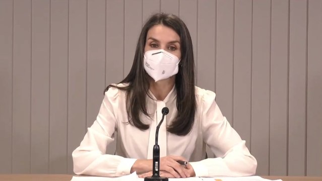 La Reina Letizia recuerda que enfermos de cáncer son vulnerables