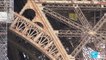 Going for gold: Eiffel Tower gets Olympic facelift