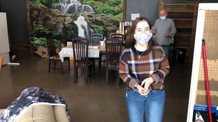 Visite du Refuge grands-froids avec Laurie Henault (Le Reflet - Vicky Girard)