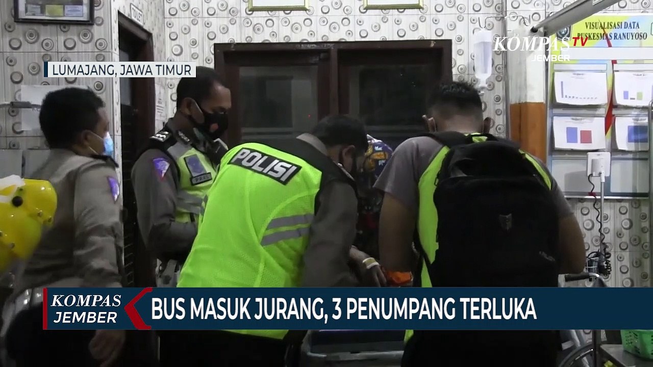 Bus Patas Terjun ke Jurang Sedalam 20 Meter, 3 Orang Penumpang Terluka