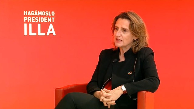 Ribera pide buscar consensos con la transición ecológica para Catalunya