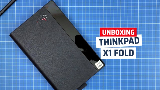Unboxing del portátil del futuro, el ThinkPad X1 Fold