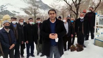 Çığ felaketinde hayatını kaybedenler için anma programı