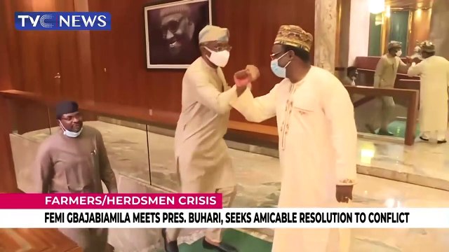 Gbajabiamila meets Buhari, seeks amicable resolution to herders/farmers conflict