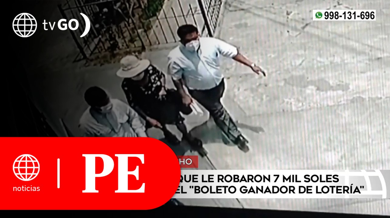 Mujer denuncia que le robaron 7 mil soles con estafa del cuento de la lotería | Primera Edición