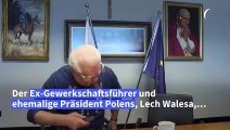 Polens Ex-Präsident Walesa ruft zu 