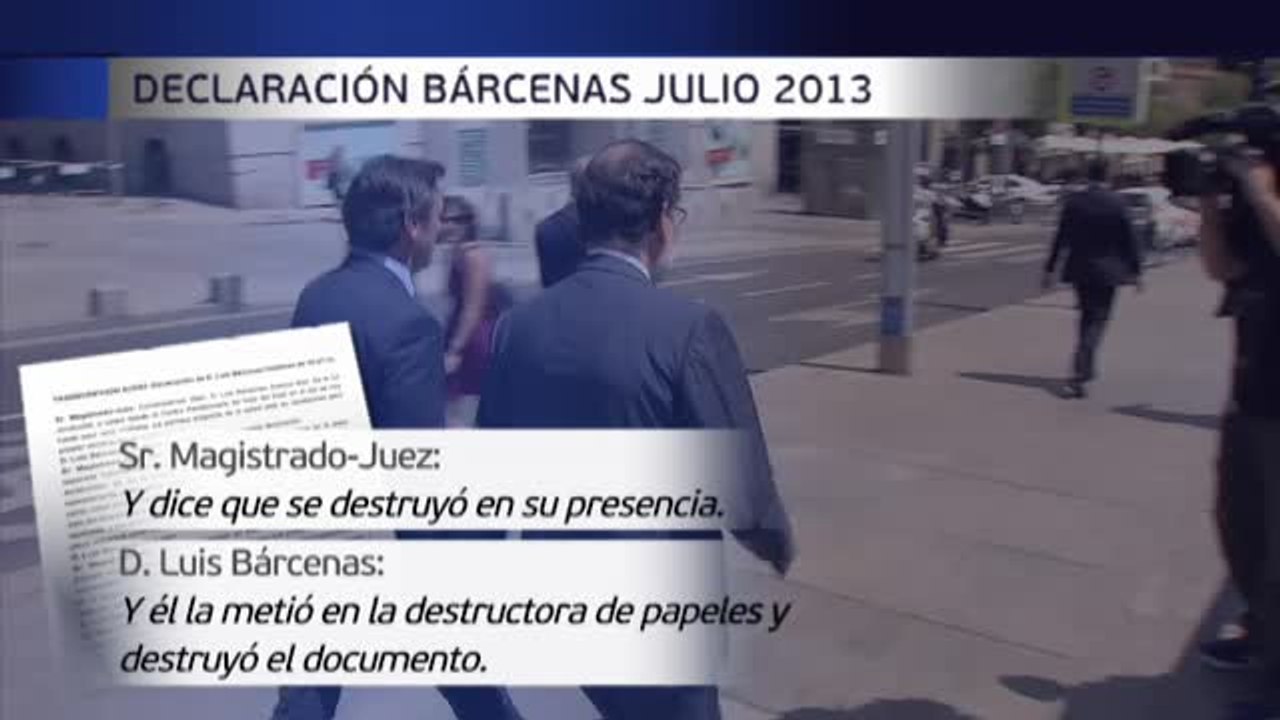 El juez citará a Bárcenas para escuchar su nueva confesión