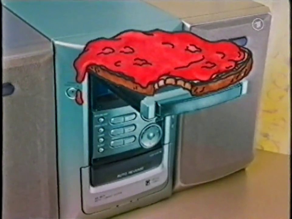 Blaubär & Blöd (u.a. Die aktuelle Umfrage: Marmeladenbrote im CD-Spieler?)