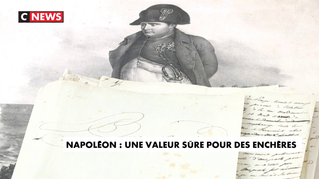 Bicentenaire de la mort de Napoléon Ier : les ventes aux enchères se portent bien.