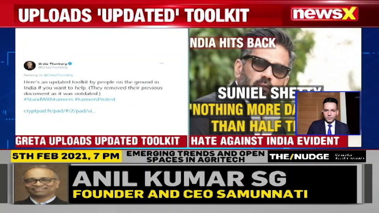 Greta Tweets Updated Toolkit On Farmers Protest _ India Stands United Against Propaganda  _ NewsX
