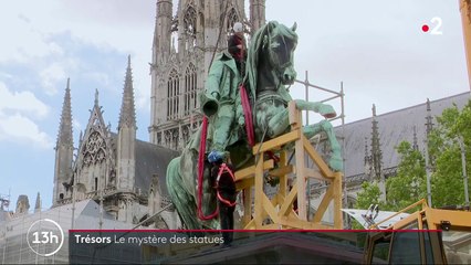 Rouen : incroyable découverte sous une statue de Napoléon