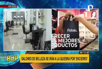 Salones de belleza se suman a campaña 'Parar es quebrar'