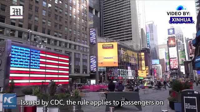 U.S. mandates masks on public transport a year into COVID-19 pandemic