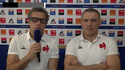 XV de France - Galthié : "Jalibert a pris beaucoup d'expérience"