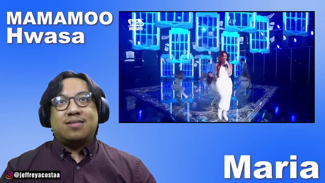 MAMAMOO HWASA ( 마마무 화사) || MARIA LIVE STAGE REACTION!