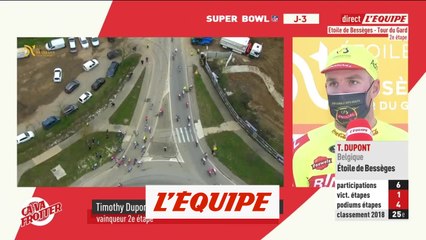 Download Video: Dupont : « On joue pour la gagne » - Cyclisme - Étoile de Bessèges