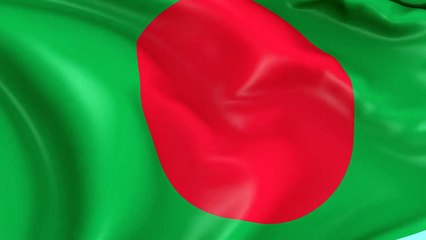 #Bangladesh Flag Waving with Relaxing #Piano Music For Sleep