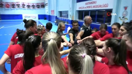 Kastamonu Belediyespor, Lada maçı için Rusya’ya hareket etti