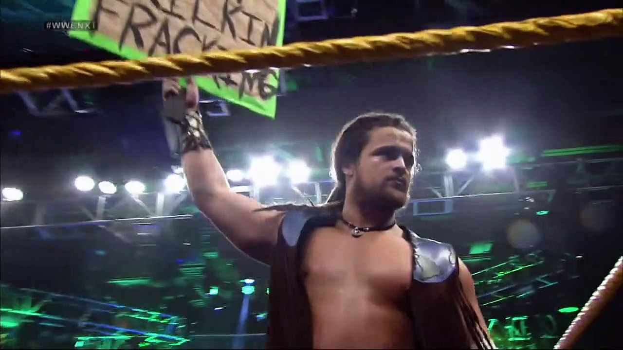 CJ Parker is upset over a spelling mistake after WWE NXT