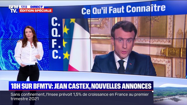 Édition Spéciale : Nouvelles annonces de Castex et Véran à 18h sur BFMTV - 04/02