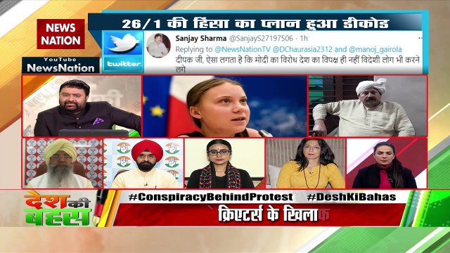 Desh Ki Bahas : देश की बात विदेश में नहीं जानी चाहिए : चौधरी नरेश टिकैत, राष्ट्रीय अध्यक्ष, BKU