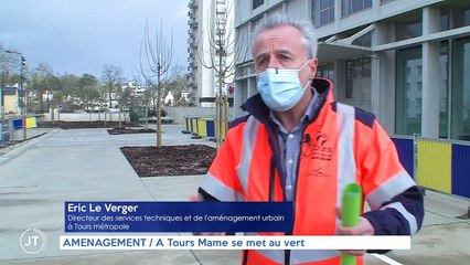 AMÉNAGEMENT / À Tours Mame se met au vert