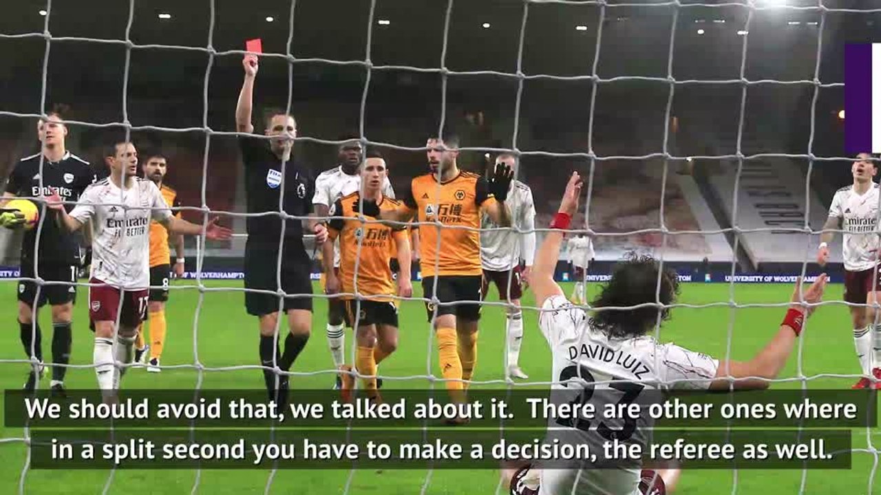 Arteta calls for Arsenal discipline after red c...