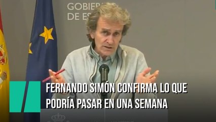 Fernando Simón afirma que la semana que viene se podría llegar al "pico promedio" a nivel nacional
