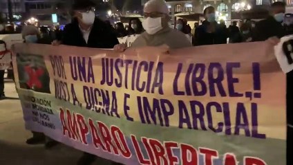 Concentració de suport a Pablo Hasel a València