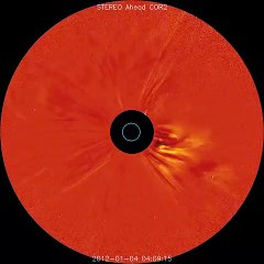 Vent solaire du soleil / Solar Wind from the Sun
