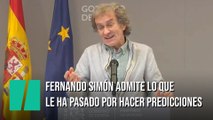 Fernando Simón admite lo que le ha pasado por hacer predicciones