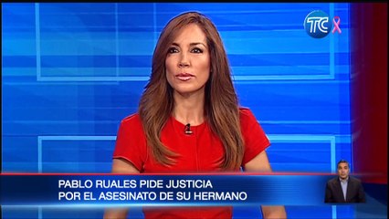 Hermano de  Efraín Ruales pide justicia y esto declara