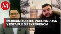 Mexicano vacunado con Sputnik V_ en Rusia están acostumbrados a enfermedades respiratorias