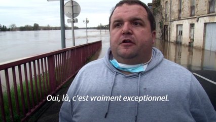 "C'est vraiment exceptionnel": dans le Sud-Ouest inondé, des habitants évacués