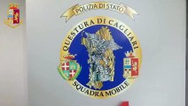 Cagliari - Saccheggiava cambiamonete e distributori automatici arrestato (04.02.21)