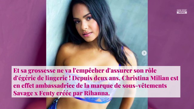 Christina Milian enceinte : la chérie d'M.Pokora dévoile son ventre arrondi en lingerie