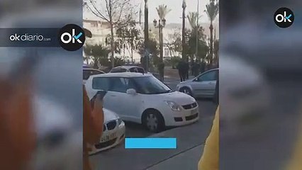 Un heroico guardia civil neutraliza a un hombre de origen subsahariano armado con un hacha en Almería