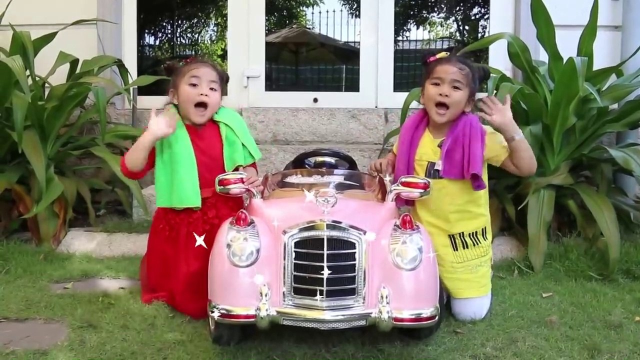 Car Wash Song -Suri & Annie Pretend Play Nursery Rhymes & Kids Songs